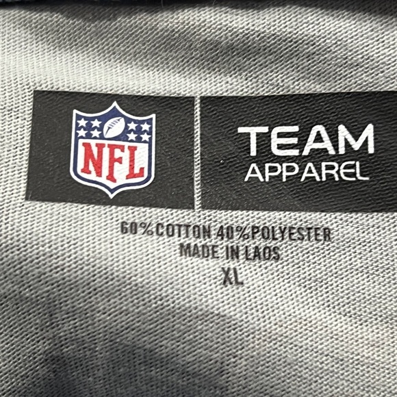 New Era Women's New York Giants Color Block NFL Football New Grey T-Shirt - Picture 8 of 8